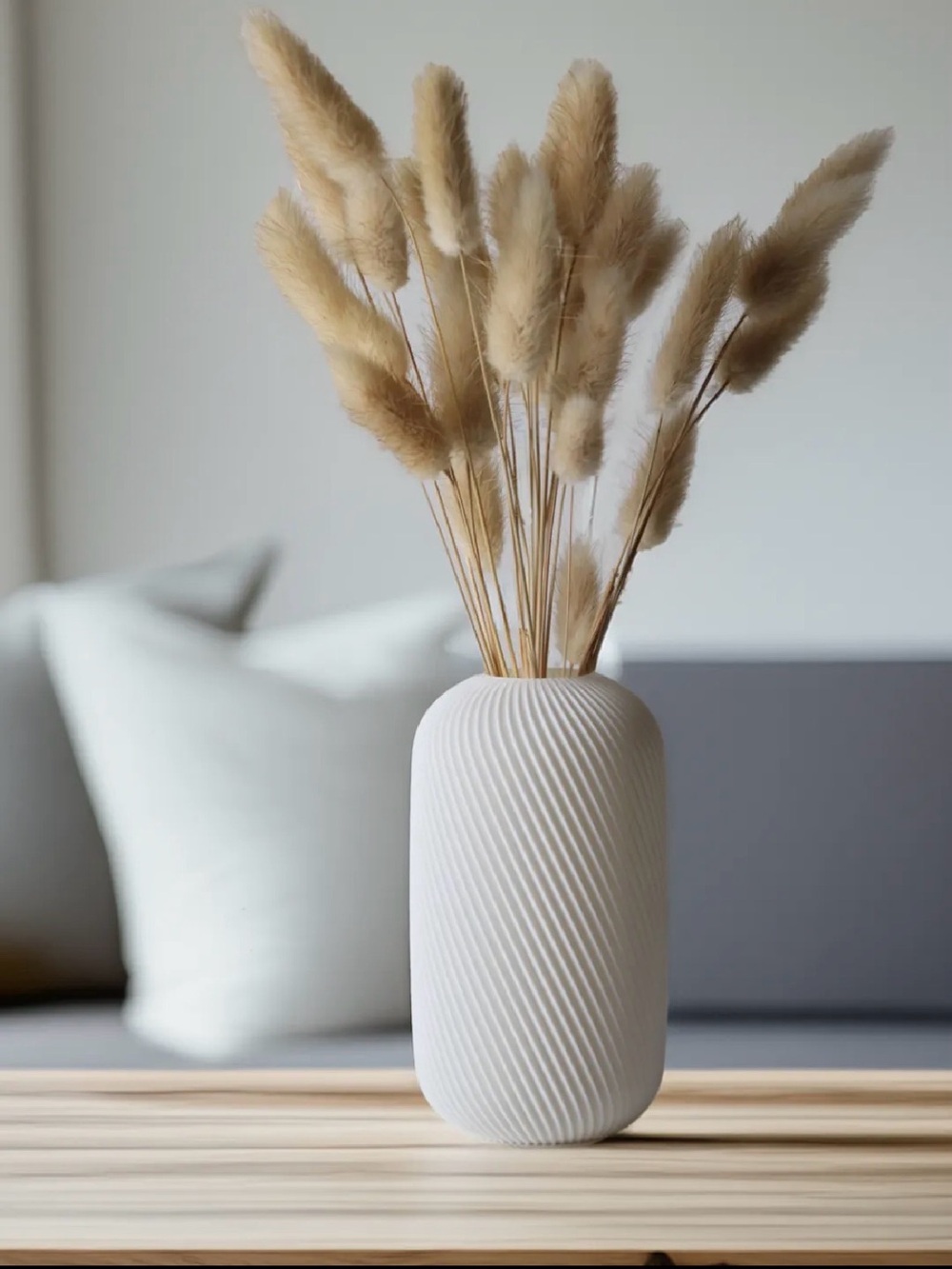 Neutral Cream Textured Ceramic Vase - Home Accents